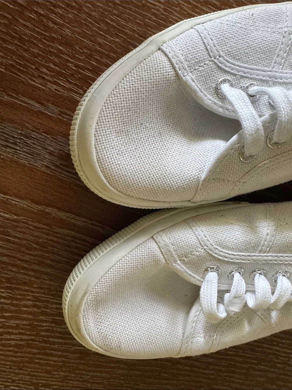 Superga Women's Classic White Canvas Sneakers